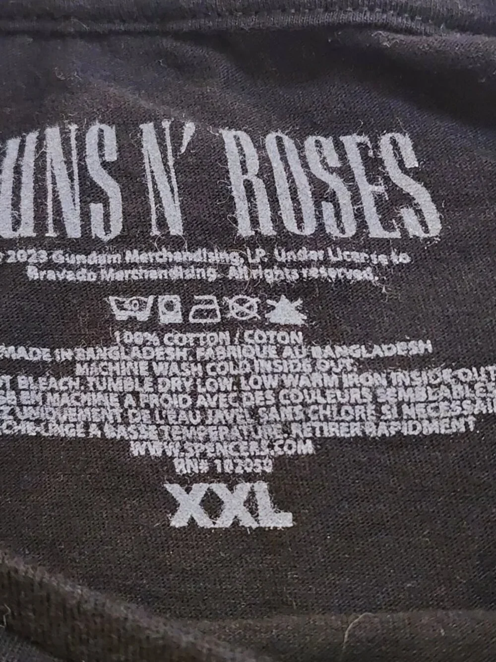 Guns N' Roses 85 T-Shirt Size XXL Classic Rock Punk NWOT